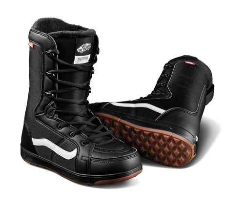 Vans Hi-Standard Linerless Snowboard Boot in Black and Gum 2023