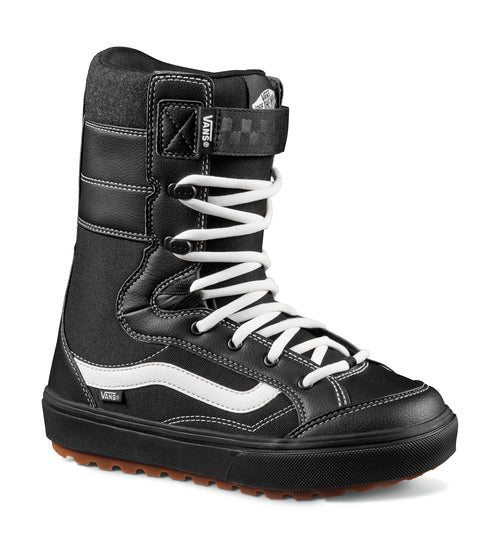 Vans Hi-Standard Linerless Dx Snowboard Boot in Black and Marshmallow 2023