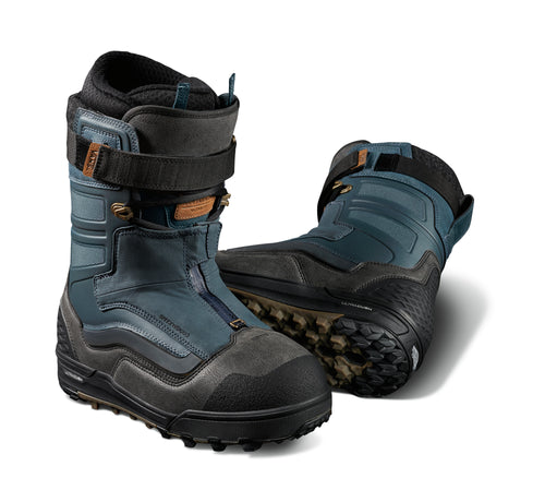 Vans Hi-Country & Hell-Bound Snowboard Boot in Black and Blue Sam Taxwood 2023 - M I L O S P O R T