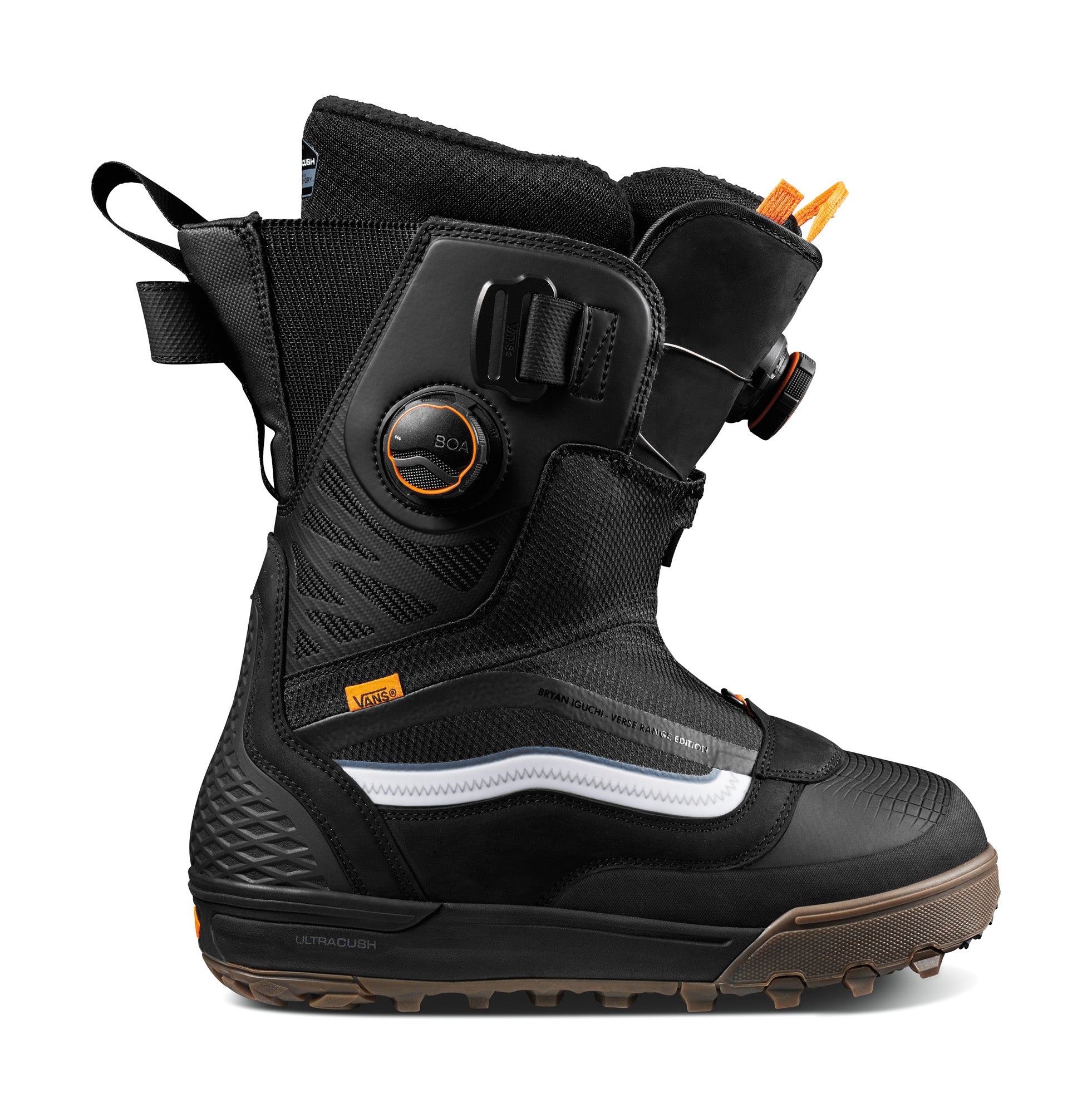 Vans Verse Range Edition Snowboard Boot in Black Bryan Iguchi 2023 - M I L O S P O R T