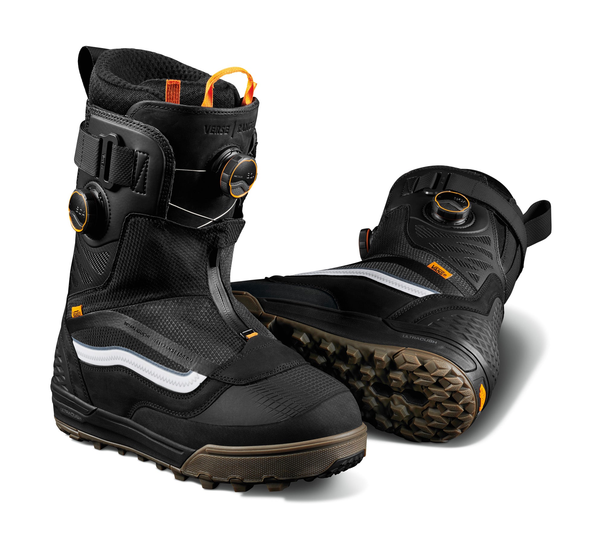 Vans Verse Range Edition Snowboard Boot in Black Bryan Iguchi 2023 - M I L O S P O R T