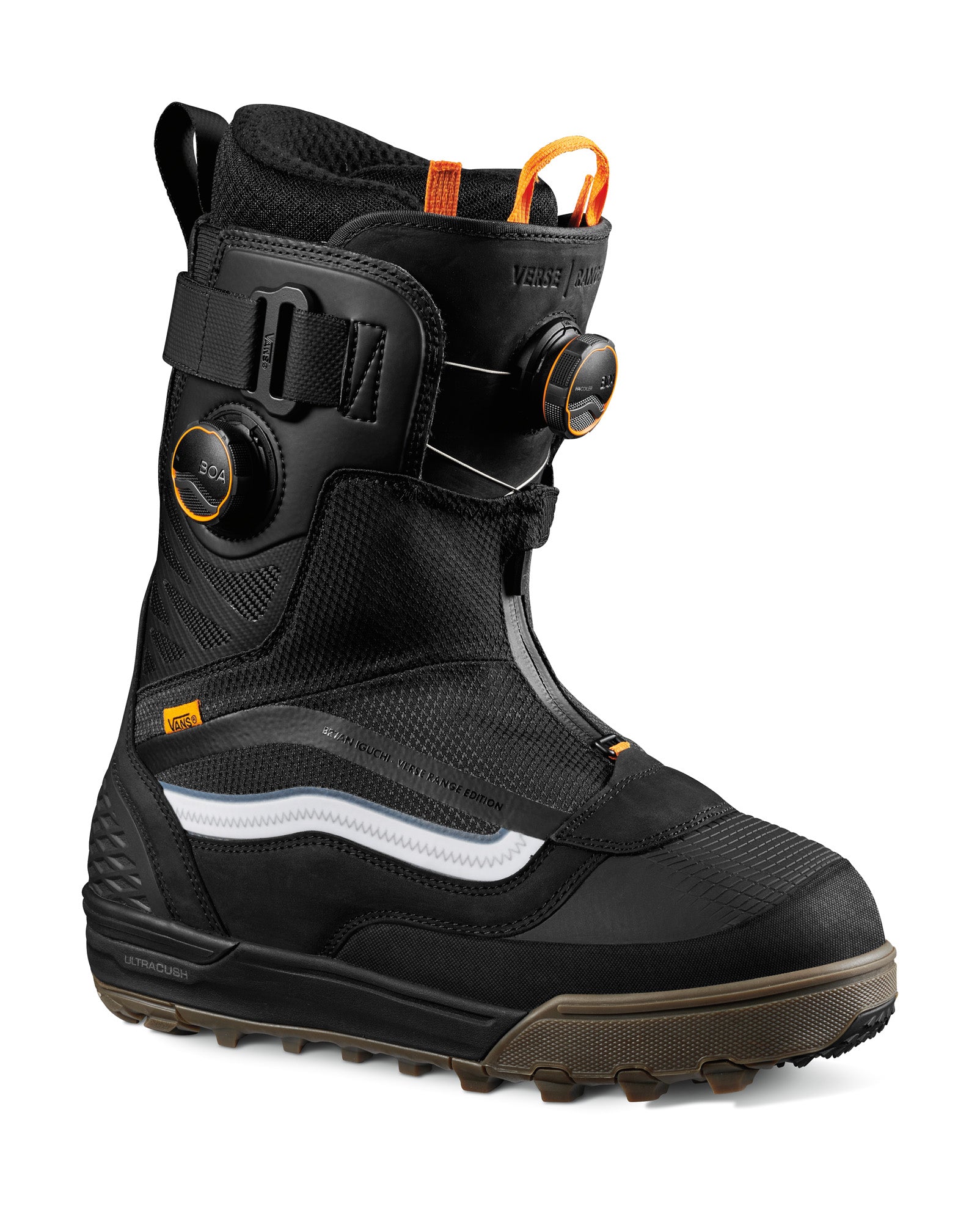 Vans Verse Range Edition Snowboard Boot in Black Bryan Iguchi 2023 - M I L O S P O R T