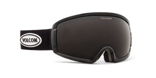 2022 Volcom Migrations Snow Goggle in Black Frames with a Bronze Lens and a Yellow Bonus Lens - M I L O S P O R T