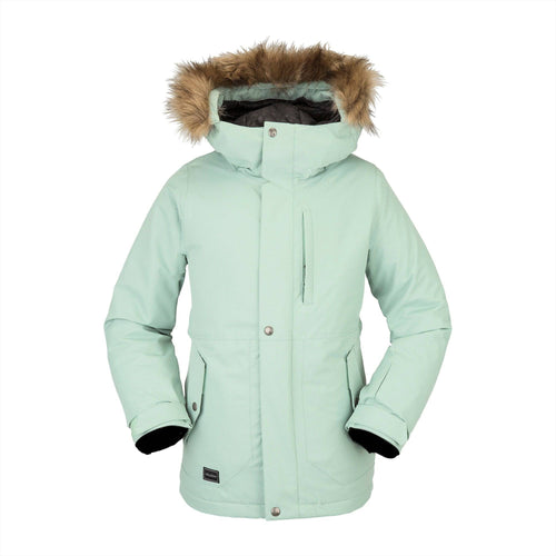 2022 Volcom Kids So Minty Insulated Jacket in Mint - M I L O S P O R T