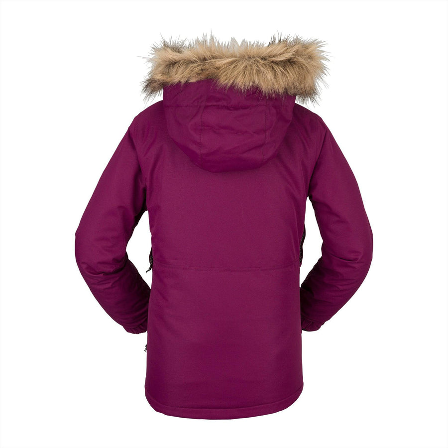 2022 Volcom Kids So Minty Insulated Jacket in Vibrant Purple
