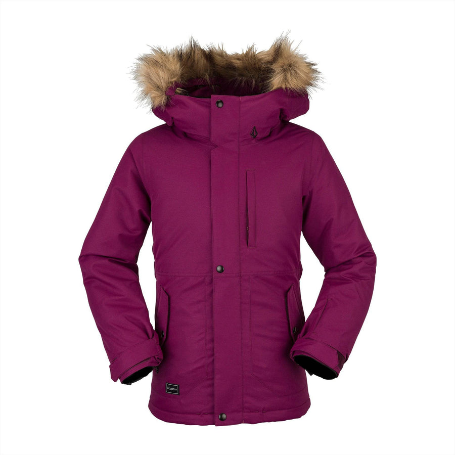 2022 Volcom Kids So Minty Insulated Jacket in Vibrant Purple