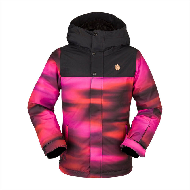 2022 Volcom Kids Sass'N'Frass Insulated Jacket in Bright Pink - M I L O S P O R T