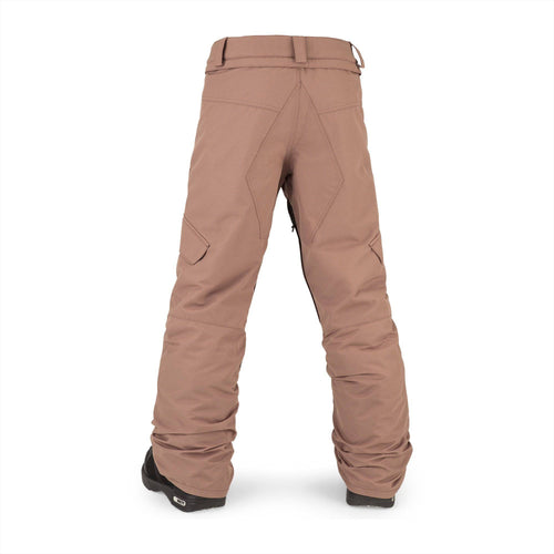 2022 Volcom Kids Silver Pine Insulated Pant in Coffee - M I L O S P O R T