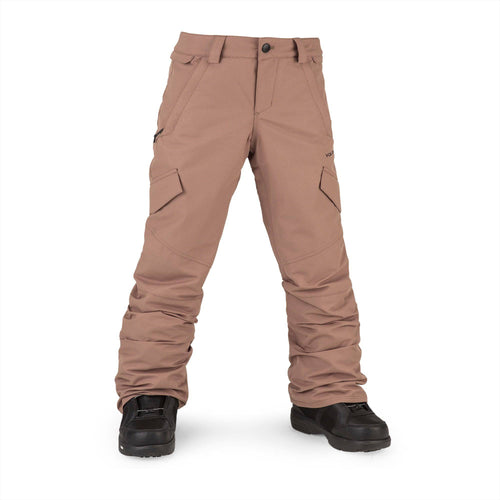2022 Volcom Kids Silver Pine Insulated Pant in Coffee - M I L O S P O R T