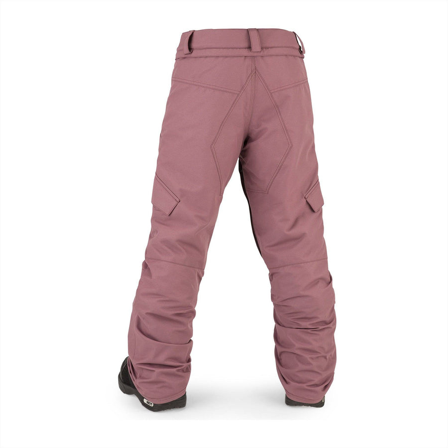 2022 Volcom Kids Silver Pine Insulated Pant in Rosewood