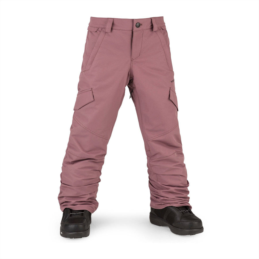 2022 Volcom Kids Silver Pine Insulated Pant in Rosewood