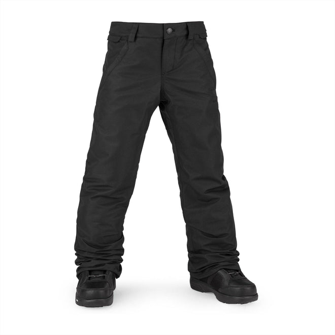 2022 Volcom Kids Frochickidee Insulated Snow Pant in Black - M I L O S P O R T