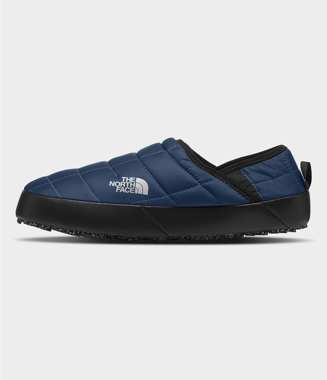 The North Face Mens ThermoBall Traction Mule V in Shady Blue and TNF Black 2023 - M I L O S P O R T