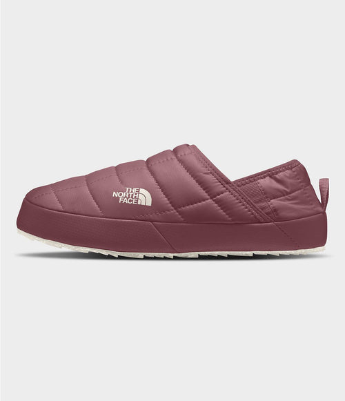 The North Face Womens ThermoBall Traction Mule V in Wild Ginger and Gardenia White 2023 - M I L O S P O R T