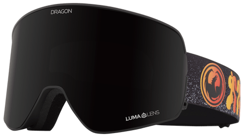 Dragon NFX2 Snow Goggle in the Forest Signature Frames with a Lumalens Midnight Lens with a Lumalens Light Rose Bonus Lens 2023 - M I L O S P O R T