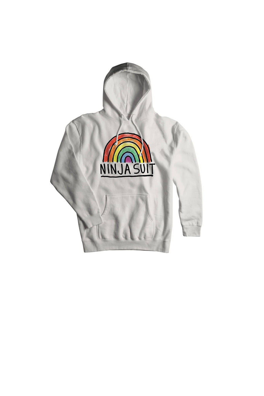 Airblaster Ninja Rainbow Hoody in Bone 2023