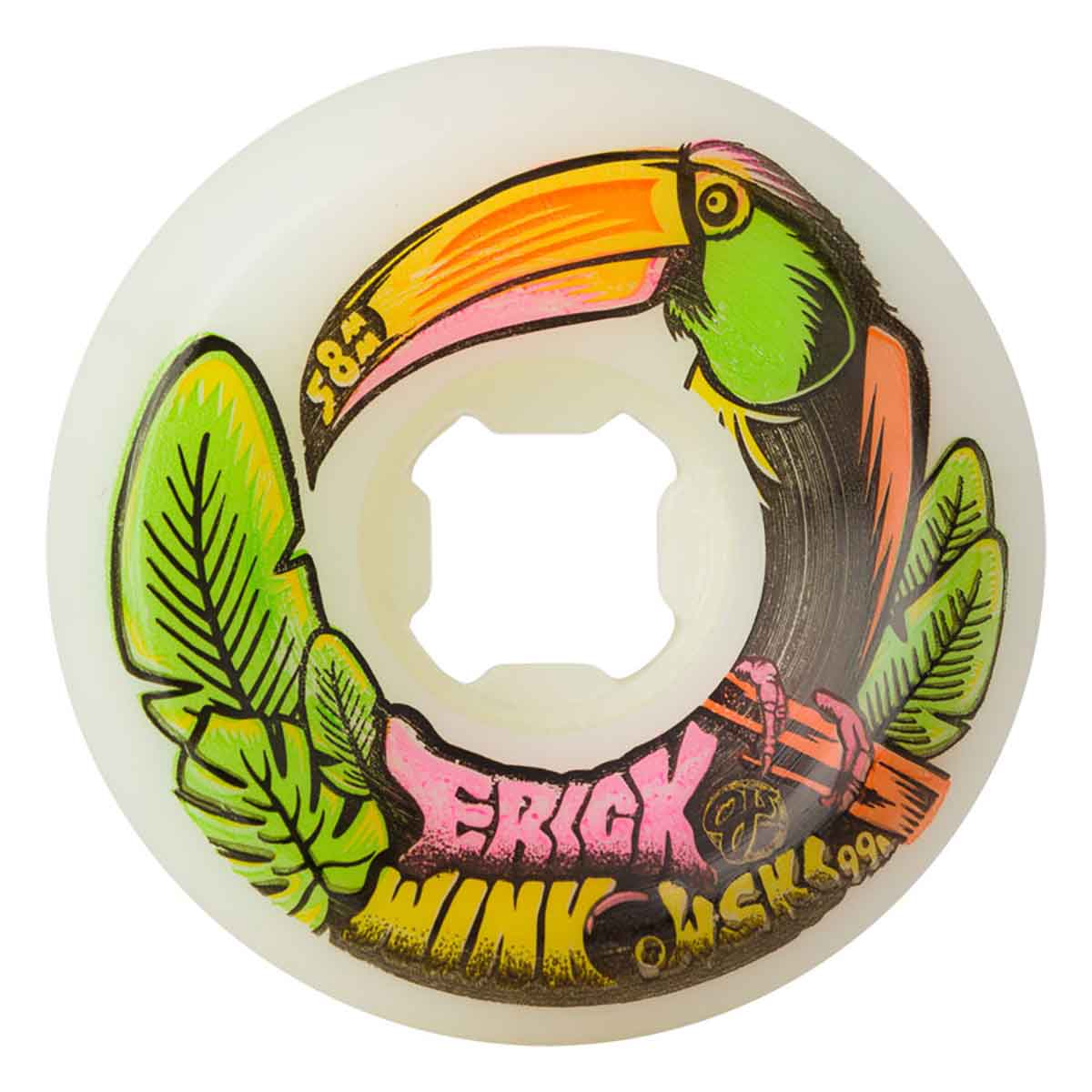 OJ Wheels Winkowski Tropics Original Mini Combo Skate Wheels 99a 58mm - M I L O S P O R T