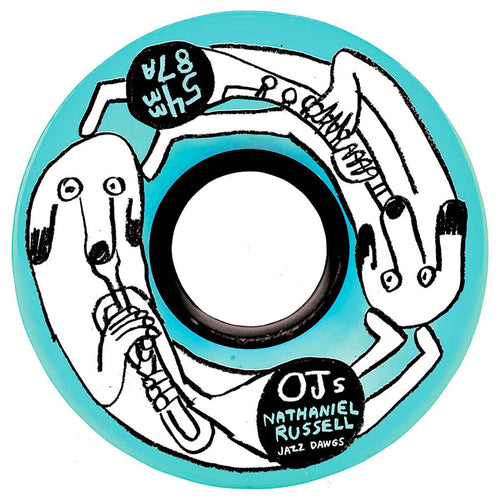 OJ Wheels Nathaniel Russel Jazz Dawgs Keyframe 87A Skate Wheel - M I L O S P O R T