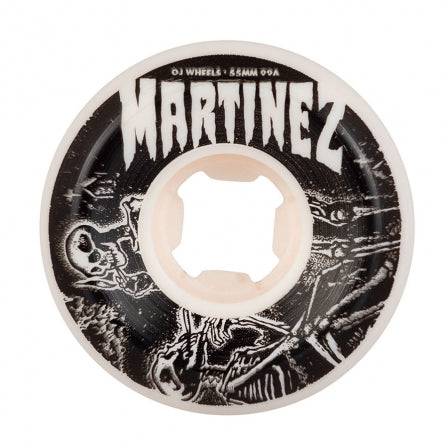 OJ Wheels 55mm Martinez Smoke Bros Elite Hardline Skate Wheel 99a - M I L O S P O R T