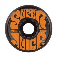 OJ Wheels 60mm Super Juice Skate Wheels in Black 78a