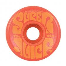 OJ Wheels 60mm Super Juice Skate Wheels in Orange 78a