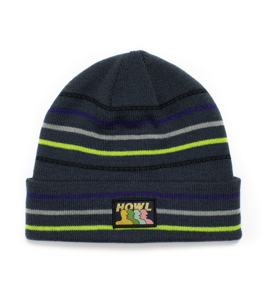 2022 Howl Overflow Beanie in Charcoal