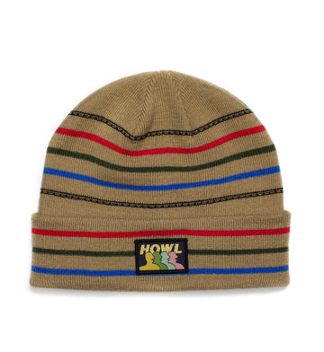 2022 Howl Overflow Beanie in Tan