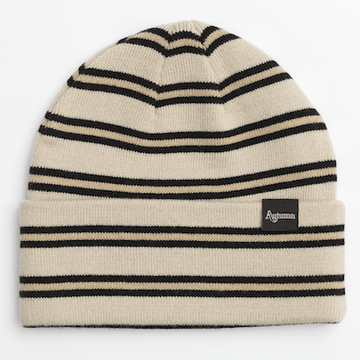 2022 Autumn Surplus Prep Stripe Beanie in Natural
