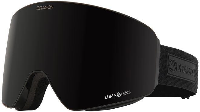 Dragon PXV Snow Goggle in the Midnight Frames with a Lumalens Midnight Lens with a Lumalens Violet Bonus Lens 2023