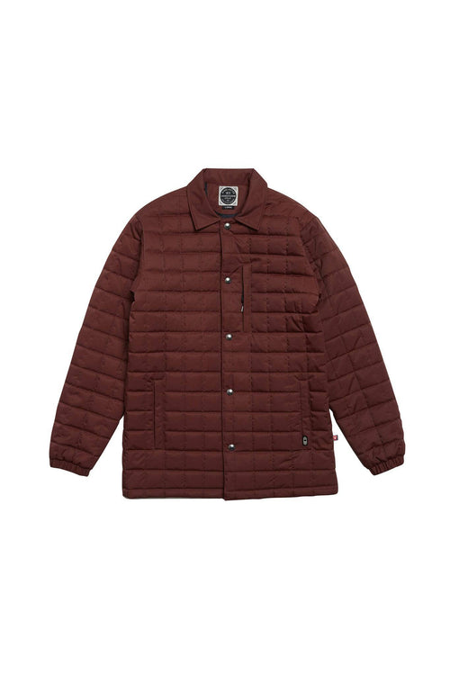 Airblaster Quilted Shirt  in Mahogany 2023