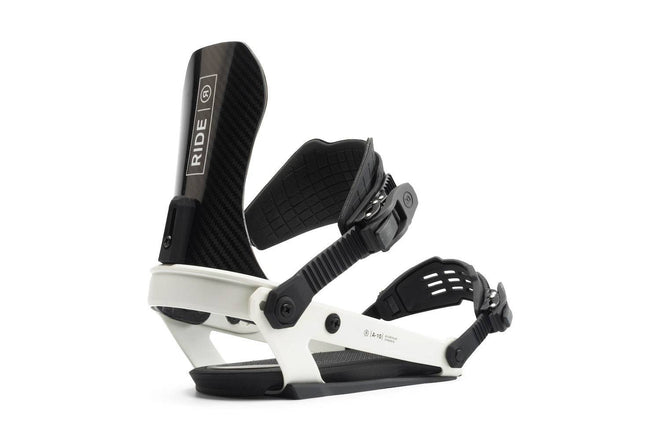 2022 Ride A-10 Snowboard Binding in White
