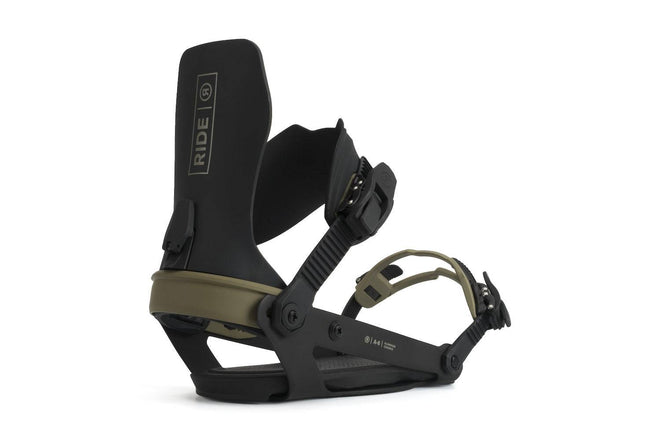 2022 Ride A-6 Snowboard Binding in Olive - M I L O S P O R T
