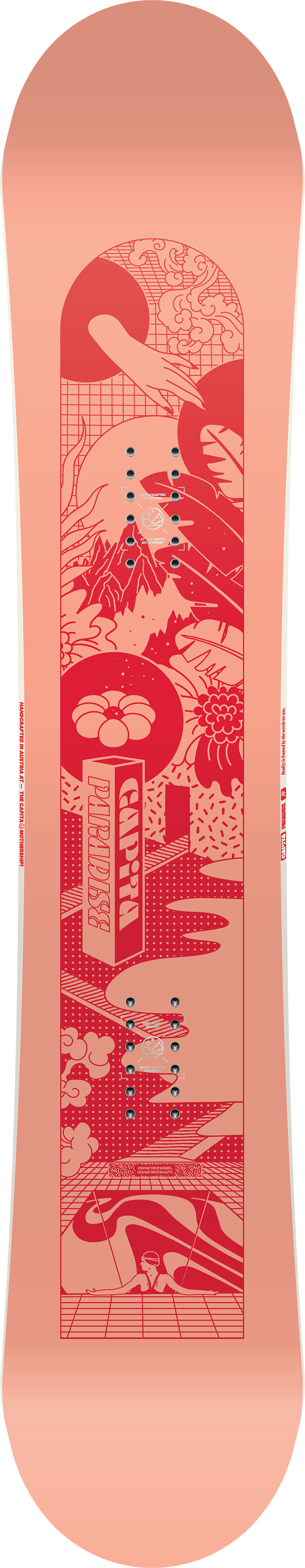 Capita Paradise Womens Snowboard 2024 - M I L O S P O R T