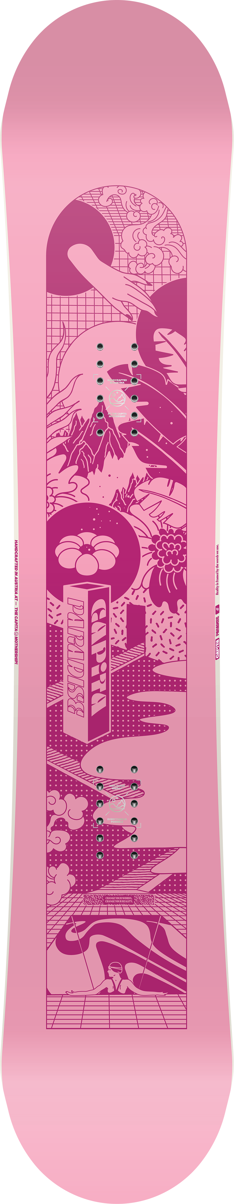 Capita Paradise Womens Snowboard 2024 - M I L O S P O R T