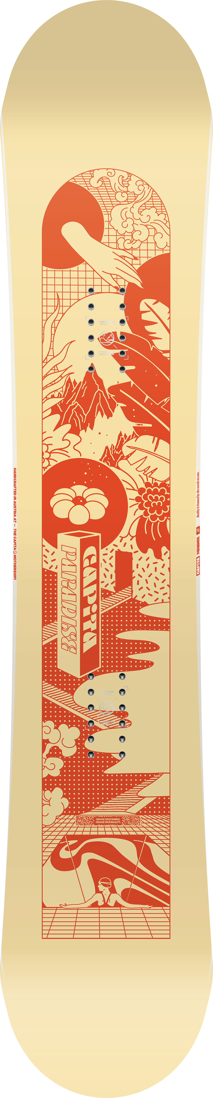 Capita Paradise Womens Snowboard 2024 - M I L O S P O R T