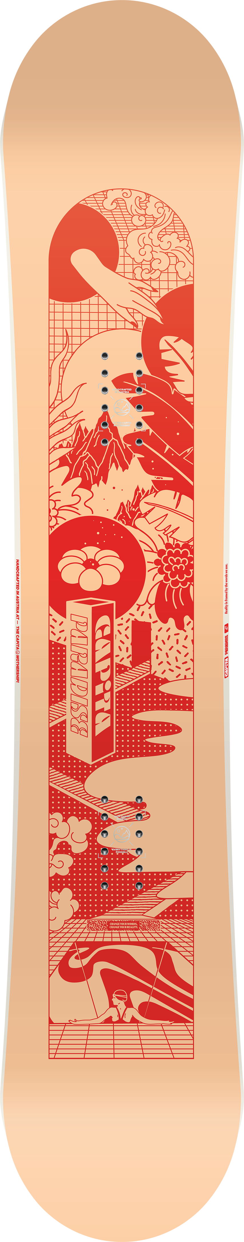 Capita Paradise Womens Snowboard 2024 - M I L O S P O R T