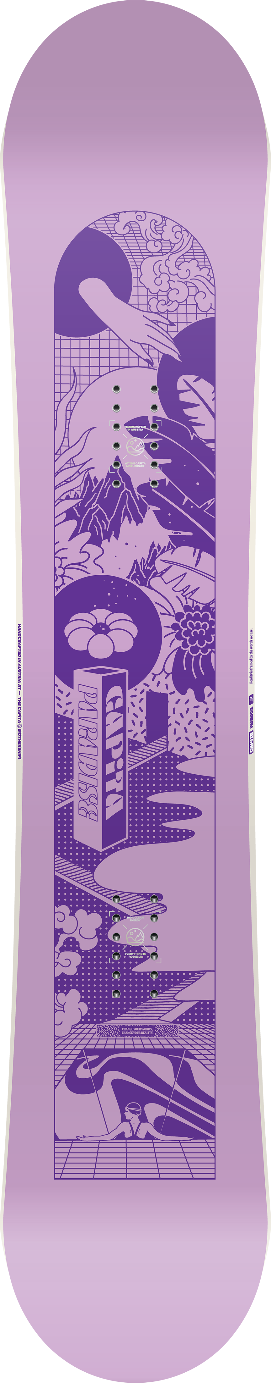 Capita Paradise Womens Snowboard 2024 - M I L O S P O R T