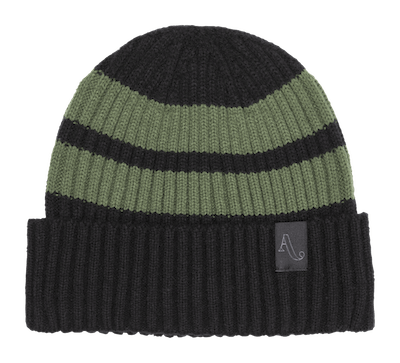 2022 Autumn Simple Rugby Beanie in Black
