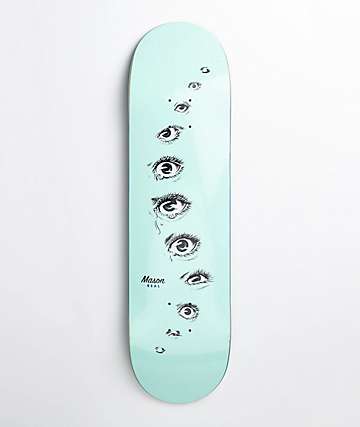 Real Mason Eyes Skateboard Deck in 8.28''