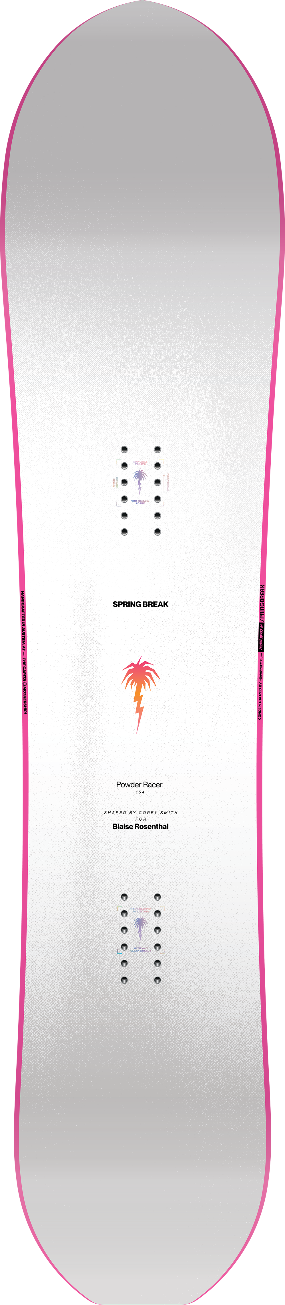 Capita SB Powder Racer (Spring Break) Snowboard 2024 - M I L O S P O R T