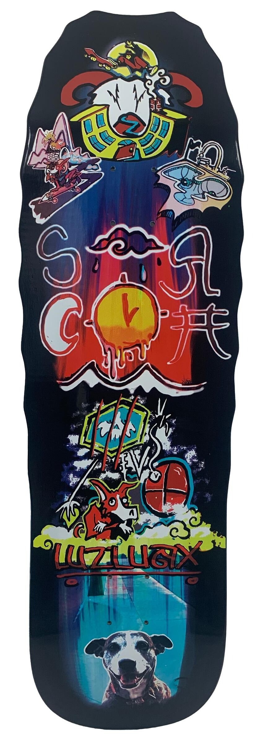 Scram Luzluax Skateboard Deck in 9.5