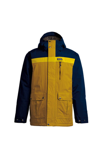 2022 Airblaster Shifty Snow Jacket in Dark Navy Gold