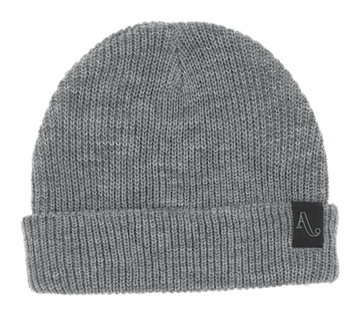 2022 Autumn Simple Beanie in Heather Grey