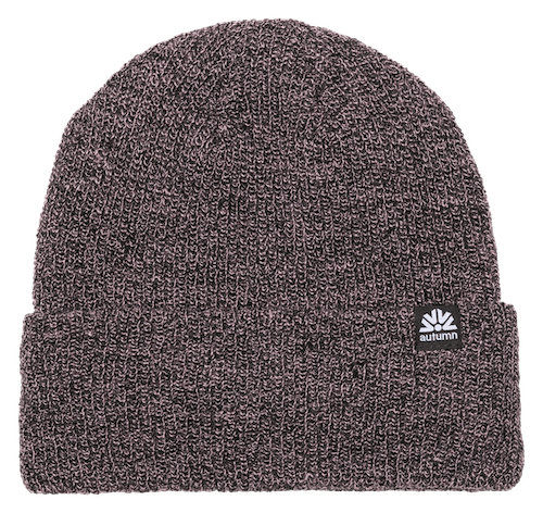 Autumn Simple Beanie In Pink Marl - M I L O S P O R T