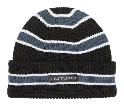 2022 Autumn Simple Slacker Beanie in Black