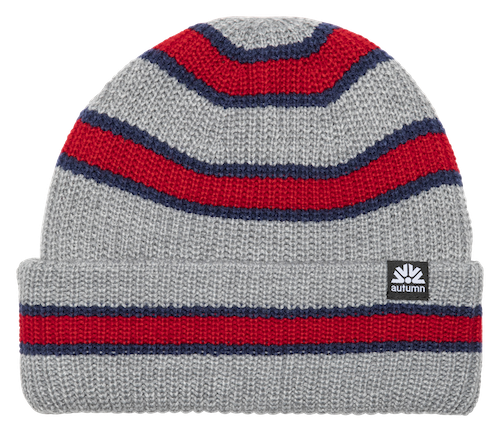 Autumn Slacker Beanie In Grey - M I L O S P O R T