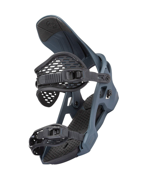 2022 Arbor Spruce Snowboard Bindings in Navy Blue - M I L O S P O R T