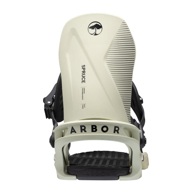 Arbor Spruce Snowboard Binding in Off White 2023 - M I L O S P O R T