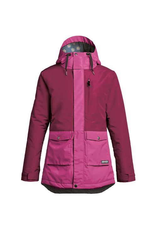 Airblaster Stay Wild Parka in Plum and Magenta 2023 - M I L O S P O R T