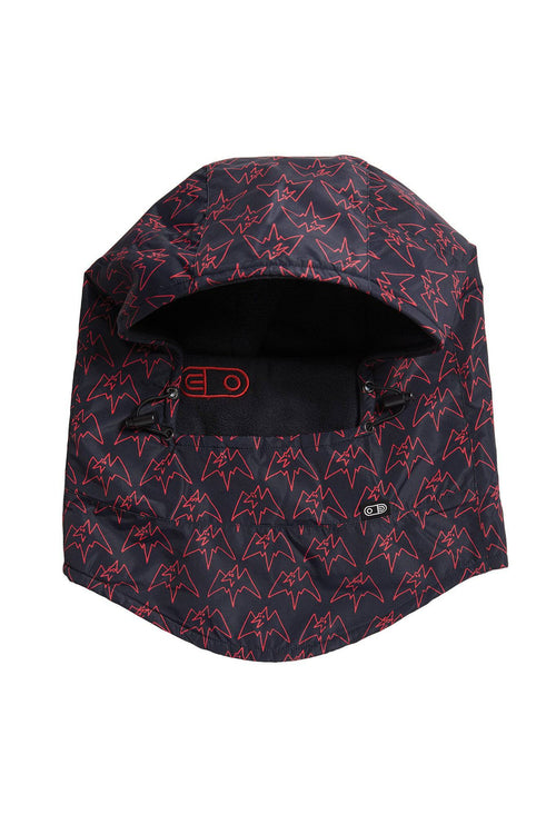 Airblaster Storm Hood in Crimson Terry 2023 - M I L O S P O R T